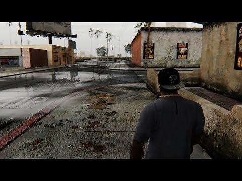 GTA San Andreas remasterizado en 4K - RenderX + texturas insanity