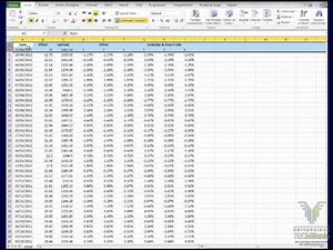 Calculo Beta (Formula PENDIENTE - SLOPE EXEL Dispersion Regresion)