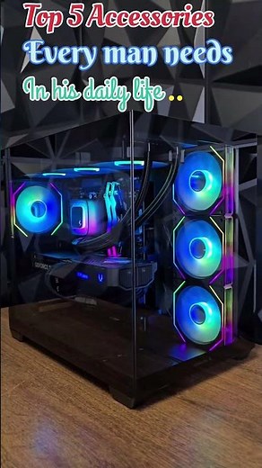 Top 5 Accessories every man needs in his daily life🤫😎🤑