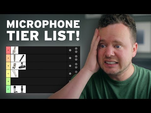 Ultimate Microphone Tier List! (don't hate me)