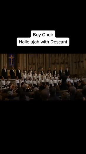 How beautiful Descants make our music. So different from the usual. Does your choir sing Descants too? #Choir #BoyChoir #Descant #alleluiachorus