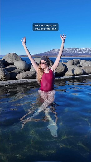 This place is so underrated! 👙💦 Fontana Laugarvatn is really famous for its culinary tour and tasting, where you experience how Icelandic rye bread is baked in the ground 🍞👨‍🍳 However, the pool is really worth a visit as well, and compared to other geothermal pools in Iceland, it's very reasonably priced 👌 We highly recommend combining a visit with a road trip in the Golden Circle area, where you find other famous sites such as Gullfoss Waterfall, Geysir Geothermal Area, and Þingvellir Nat