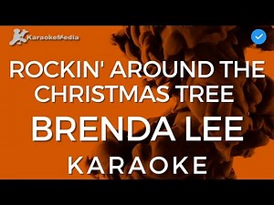 Brenda Lee - Rockin' around the christmas tree (KARAOKE) [Instrumental and lyrics]