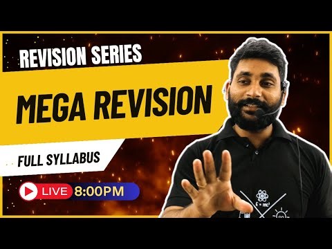 Mega Revision (Ch 1 - Ch 5) | Revision Series by GAURAV SIR