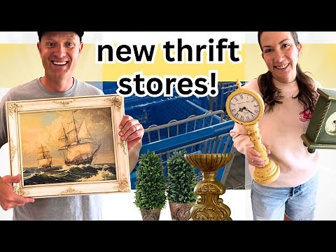 Thrift With Me For Antique and Vintage Home Decor To Do French Country Makeovers