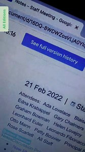Google Docs Version History： #GoogleWorkspaceEdu #GoogleEdu #techtips #teachertips #teacherhacks #lessons #education | Tablet Academy