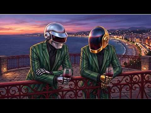 🍷 Daft Punk Sunset Reflect Lounge | Chill Disco, Synthwave, Chillwave, Electronic Funk Playlist