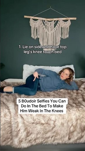 5 Boudoir Bed Poses That Make Him Weak In The Knees