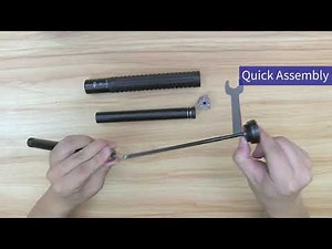 Quick Assembly & Disassembly for NEX Expandable Mechanical Baton