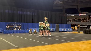 Braxton County HS rousts the crowd with an airborne floor routine at the WVSSAC Cheer competition. Please excuse the videographers fat fingers getting in the way! | WV News