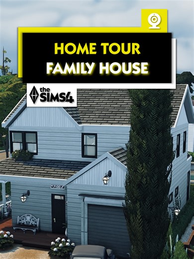 🏠 Family House (Base Game) 🖼️ Gallery ID: Teygan_Sims 🅿️ 30x20 ⚙️ NoCC 💚 Thanks for your support 💚 #sims #thesims4#sims4build #simscommunity #sims#video #hometour
