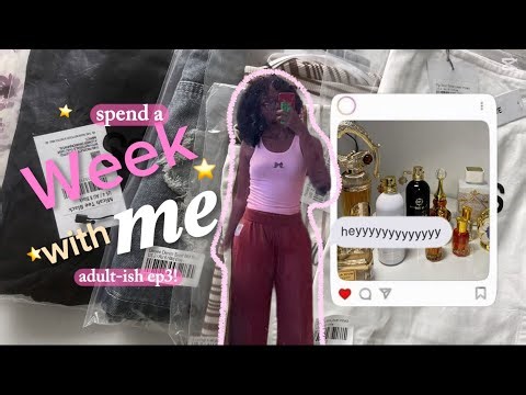 WEEKLY COLLEGE VLOG adult-ish ep. 3 | clothing haul, college days, study w/ me…