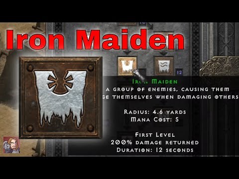 D2R Skills & Abilities - Iron Maiden Curse (Necromancer)