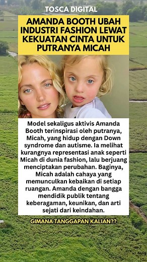 Kisah Haru Amanda Booth Ubah Industri Fashion Lewat Putranya #shorts #FashionInclusif
