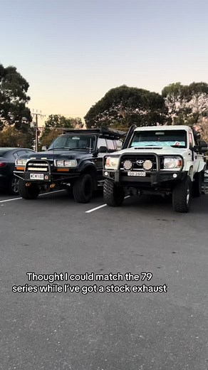 Just wait till I get that exhaust @Eli #80serieslandcruiser #shitbox #4wd