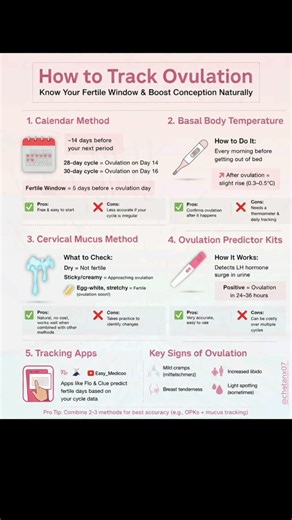 How to track Ovulation??⚠️#ovulationtracking #ovulation #womenshealth #medicaleducation #health