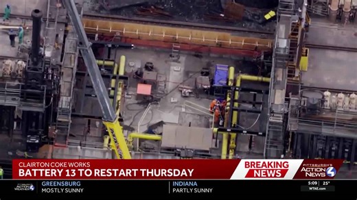 Second battery involved in Clairton Plant explosion to be restarted, US Steel says