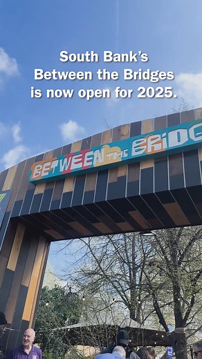 39K views · 69 reactions | Longing for London’s glorious summer days, when life consists of afternoons spent sitting around with your buds in the sunshine, a cold drink and delish street food in hand? ☀️ If so, we come bearing good news, because @btwthebridges is back and now open for 2025! Here's your first look at this year's space  | Time Out London | Facebook