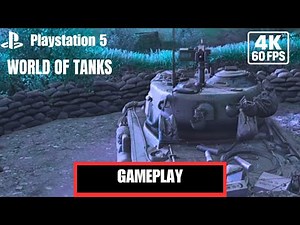 World Of Tanks - First Day as a Tank Commander - No Commentary - [4K PS5] [60 FPS]
