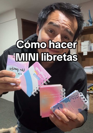 Cómo hacer libretas personalizadas MINI