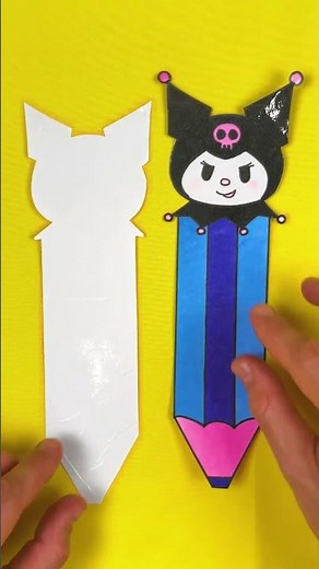 Making a Squishy Kuromi Pen 🖊️💜 DIY Fun #diycrafts #diyideas