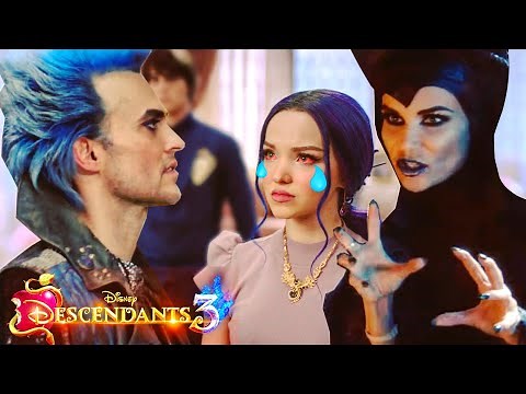 Descendants 3 🍎 Mal's Parents Backstory REVEALED! + Maleficent & Hades LOVE STORY in Descendants 4?