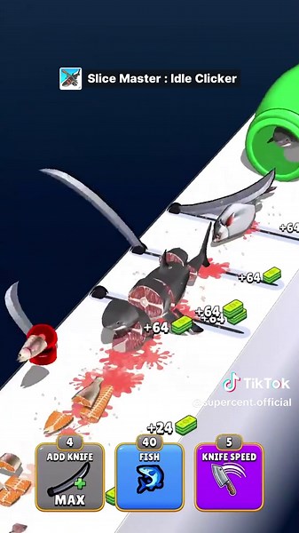 [Supercent Pick]🤯Ugh, that's frustrating - Slice Master : Idle Clicker ✨SUPERCENT’s Pick 🎮Slice Master : Idle Clicker 🏢Oreon Studios #games #foryou #gamer #fyp #gamingtiktok #indiegames #hypercasualgame #freegames #bestgames #mobilegames #trending #whattoplay
