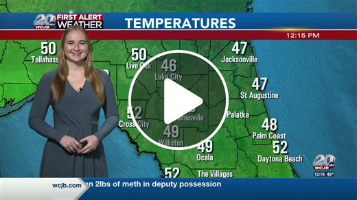 WCJB First Alert Weather Forecast | Noon Friday - NewsBreak