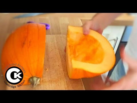How to peel a Pumpkin