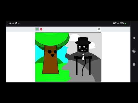 Sprunki meets Mr Fun computer black