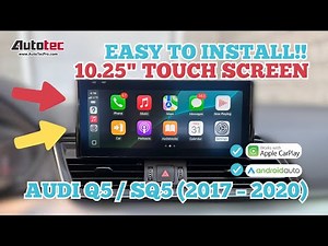 AUDI Q5 / SQ5 (2017 – 2020 | B9) 10.25″ HD IPS Touch-Screen Android Navigation & Infotainment System