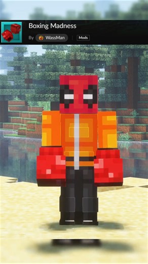 With this MOD you can BOX in MINECRAFT! - Boxing Madness