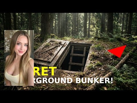 Secret underground bunker| how to build a secret underground bunker in the forest||