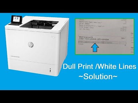 How to Solve Print Quality Problem-HP LaserJet Printers.