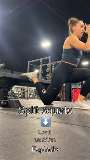 Corinne Wallis PT, DPT, ATC, PAM-GC on Instagram: "Split squats transfer— from rehab to performance, from control to explosion, from the weight room to the field. If they’re not in your lower extremity home exercise program… why? 👀"