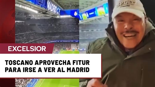Alcalde de Catemaco asiste a partido del Real Madrid en viaje de trabajo