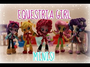MLP Equestria Girl MINIS Slumber Party Sets! (Unboxing/review)