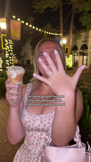 and here i am as a size large and more loved than i’ve ever been before 🩷🫶💕