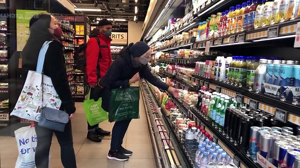 2021: A look inside the Amazon Fresh grocery store in west London