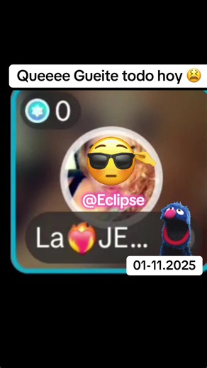 Queeee Gueite todo hoy 😫. @F . R @MASTER @M@STER @@GATITA | eclipse september 2024