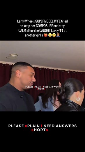 Larry Wheels SUPERMODEL WIFE nearly lost it after she CAUGHT Larry 👀 at another girl's 🍑😂👀☠️