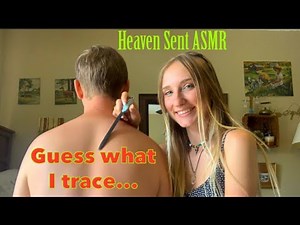 ASMR PURE TINGLES •tracing & scratching•guess these tracings✌🏼soft spoken