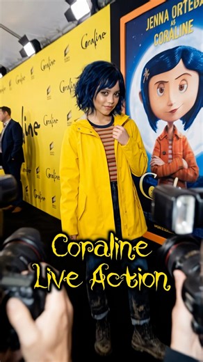Coraline Live Action 🎥 #coraline #liveaction #FanCast