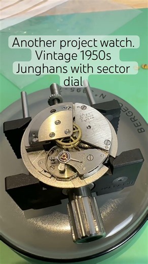 New watch restoration project. A 1950s Junghans 93/1 movement
