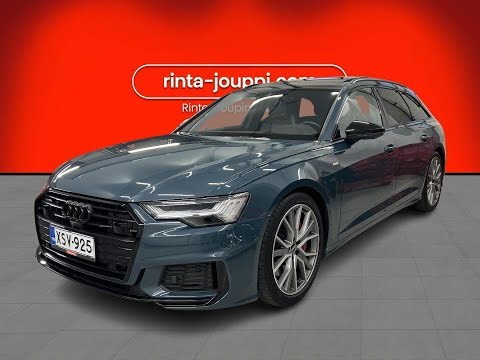 Audi A6 55 TFSI e Quattro S-line-Panoraama, S-Line ulko&sisä, Timantti