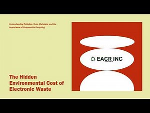 The Environmental Cost of E-Waste | Why Electronics Recycling Matters