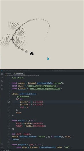 Insane Dragon Cursor Animation 🐉🔥 | HTML CSS JavaScript Tutorial (Viral Effect)
