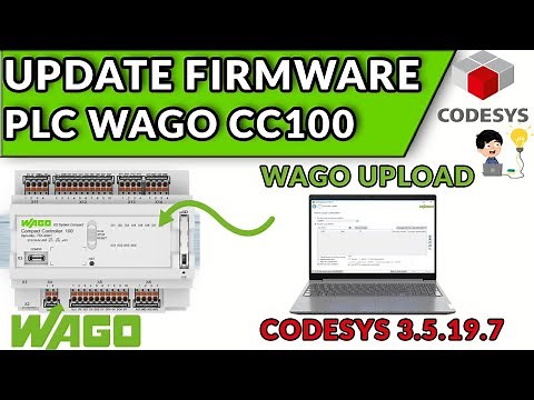 🔵✅WAGO CC100 - UPDATE FIRMWARE & USE CODESYS 3.5.19