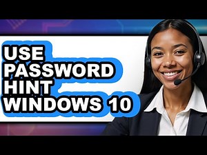 How to Use Password Hint Windows 10 - Easy Guide