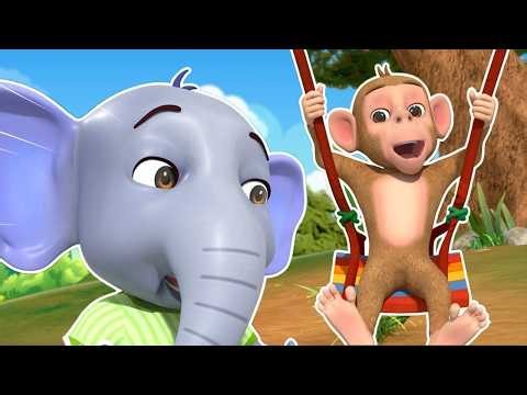 Hathi Raja Kahan Chale |Nursery Rhymes And Kids Song| Where is the Elephant Raja? | NooNoo kids -...